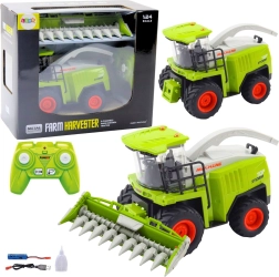 Cosechadora RC con adaptador de maíz 2.4 GHz