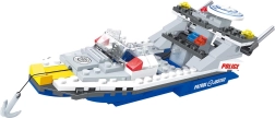 Juego de construcción BLOXO barco de policía 195 piezas
