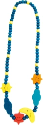 Collar de madera Luna 23 cm