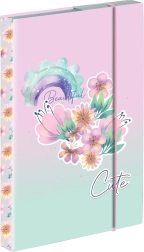Caja para cuadernos tamaño A5 Flowers
