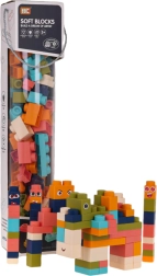Bloques de construcción blandos – set de 100 piezas