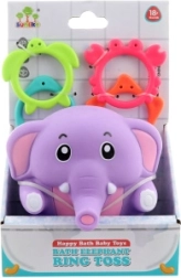 Lanzamiento de anillos elefantito – juego para los más pequeños
