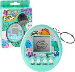 Tamagotchi llavero Pet Egg – juego electrónico para niños, turquesa