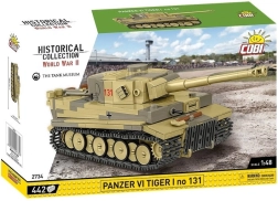 Modelo del tanque Panzer VI Tiger I n.º 131 de COBI