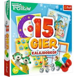 Caleidoscopio 15 juegos TREFLIKI – juego de mesa familiar