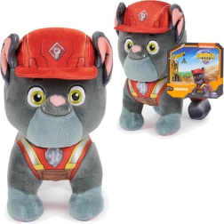 Peluche Charger de PAW PATROL: RUBBLE & CREW 19 cm