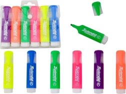 Juego de resaltadores pastel 6 uds.