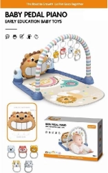 Alfombra de juego interactiva con piano – motivo animal