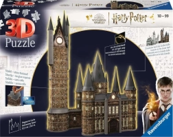 Puzzle 3D luminoso HARRY POTTER Castillo de Hogwarts – torre de astronomía (626 piezas)