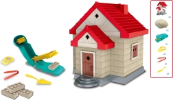 Arena cinética – set de construcción con ladrillitos Casa 750 g