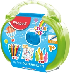 Maletín artístico MAPED Color’Peps Jumbo para niños