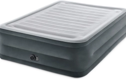 Colchón hinchable doble con bomba automática INTEX 203 × 152 × 56 cm