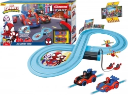 Carrera First pista de coches Spidey y Spin 2,4 m