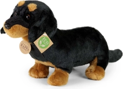 Perro salchicha de peluche sentado 32 cm eco-friendly