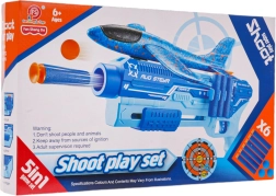 Pistola con lanzador de avión 5 en 1 – naranja