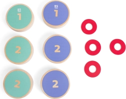 Juego de madera ¡Hazlo rodar!