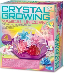 Kit educativo de cultivo de cristales – terrario de unicornios