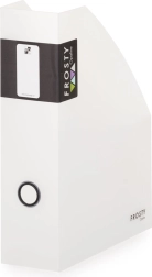 Caja archivadora para revistas Opaline Frosty transparente