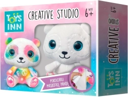 Set creativo – panda de peluche para colorear