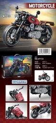 Set de construcción de motocicleta (469 piezas)