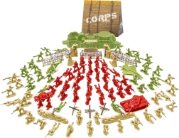 Juego de figuras Soldados 105 uds