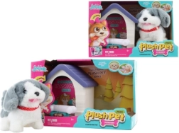 Perrito interactivo con caseta y accesorios