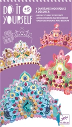 Djeco DIY coronas brillantes para princesas – set creativo