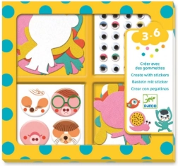 Set de pegatinas Animales adorables