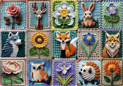 Rompecabezas de crochet: mi pasión de 1000 piezas