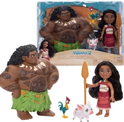 Set de figuras DISNEY VAIANA 2 Vaiana y Maui Voyager Petite