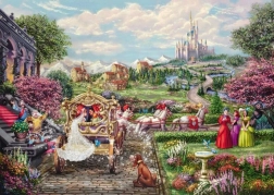 Puzzle SCHMIDT CENICIENTA: felices para siempre, 1000 piezas