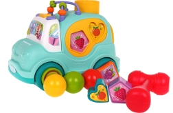 Autobús interactivo clasificador con música y luces