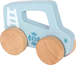 Cochecito azul de madera para niños Small Foot