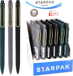 Bolígrafo de gel con clip