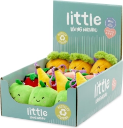Llavero de peluche mini fruta 10 cm