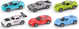 Coches de carreras metálicos 7,5 cm – set de 4 uds.