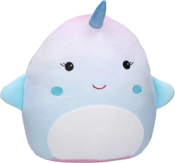 Almohada de peluche unicornio pez 25 cm