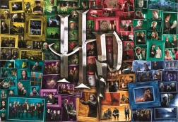 Puzle de 1500 piezas HARRY POTTER a través de las películas