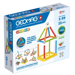Geomag Supercolor juego de construcción magnético 25 piezas