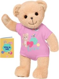 Osito BABY born con ropa rosa