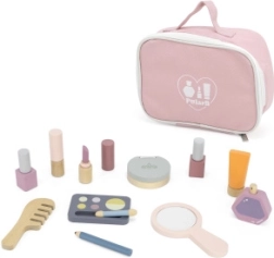 Viga PolarB set de maquillaje de madera en neceser