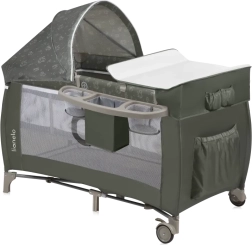 Cuna de viaje Lionelo Sven Plus Beige Olive