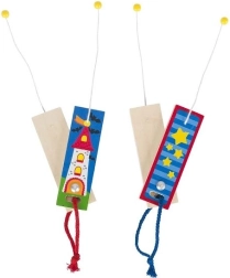 Truco de magia de cuerda que desaparece, juguete de madera