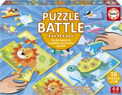 Educa puzzle batalla de Animalitos 16×9 piezas