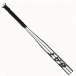Bate de béisbol de aluminio 25" (64 cm) – bate ligero de entrenamiento