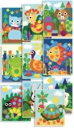 Pegatinas formas y colores – granja