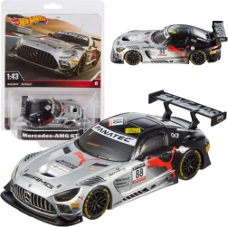 Coche de carreras Hot Wheels Premium Mercedes-AMG GT3 a escala 1:43