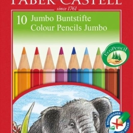 Lápices de colores Jumbo con sacapuntas