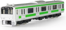 Mini tren de metro de metal 1:48, 15 cm