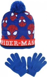 Gorro y guantes infantiles de Spiderman – Talla: 52